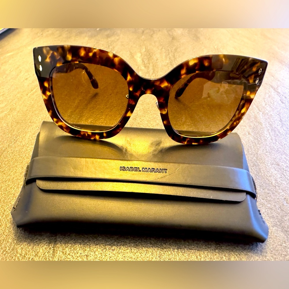 Isabel Marant Tortoise Shell Sunglasses IM005/S